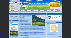 Desktop Screenshot of aeroclub-gelnhausen.de